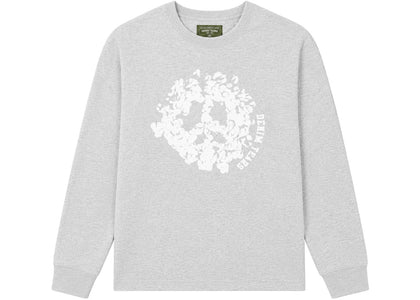 Denim Tears Peace Wreath Crewneck Grey/White - product view 2