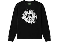 Denim Tears Peace Wreath Thermal Black White