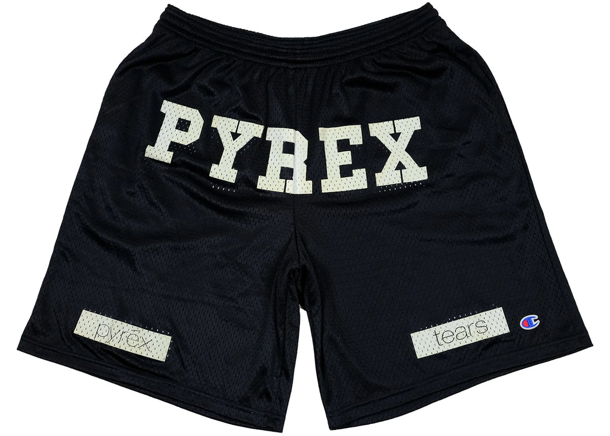 Denim Tears Pyrex Tears Shorts Black - vue secondaire A