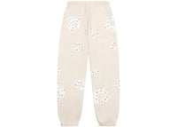 Denim Tears Rhinestone Cotton Wreath Sweatpants Oatmeal