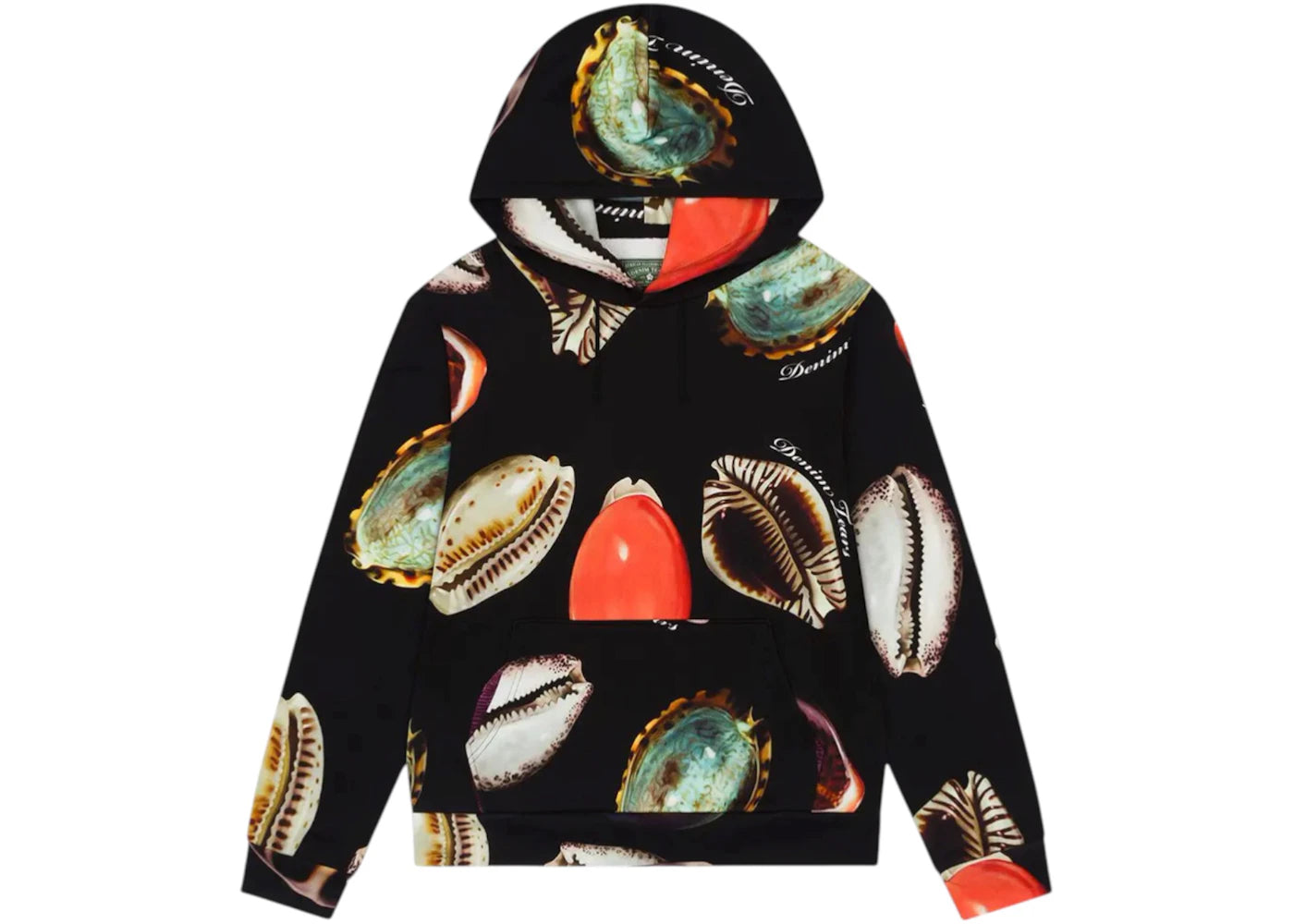 Denim Tears Shell Hoodie Black - vue secondaire A