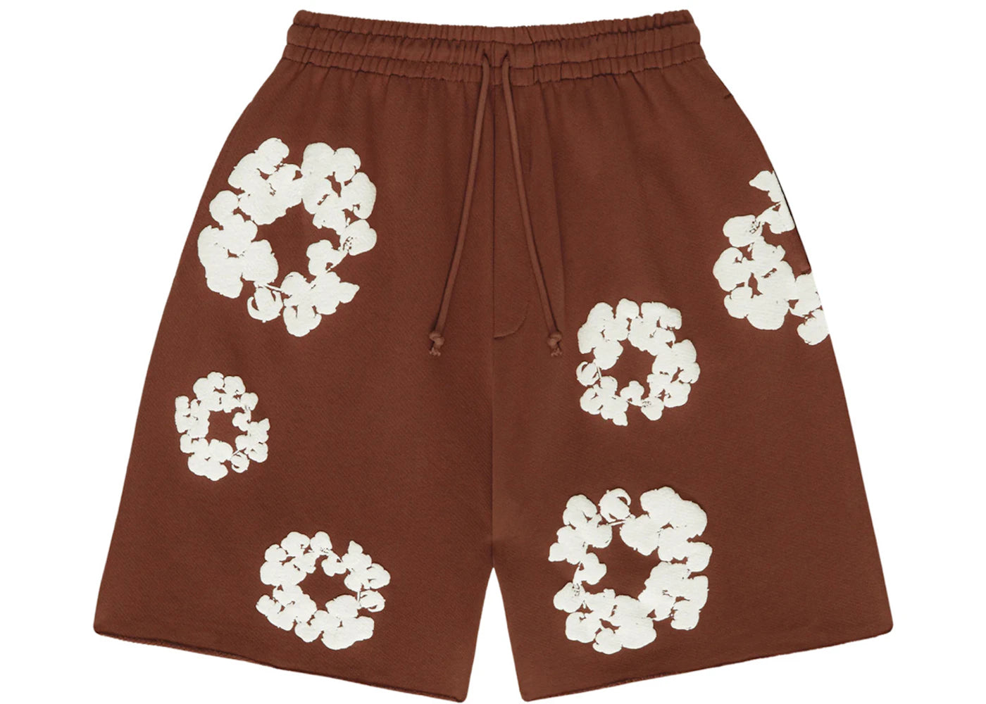 Denim Tears The Cotton Wreath Shorts Brown - vue secondaire A