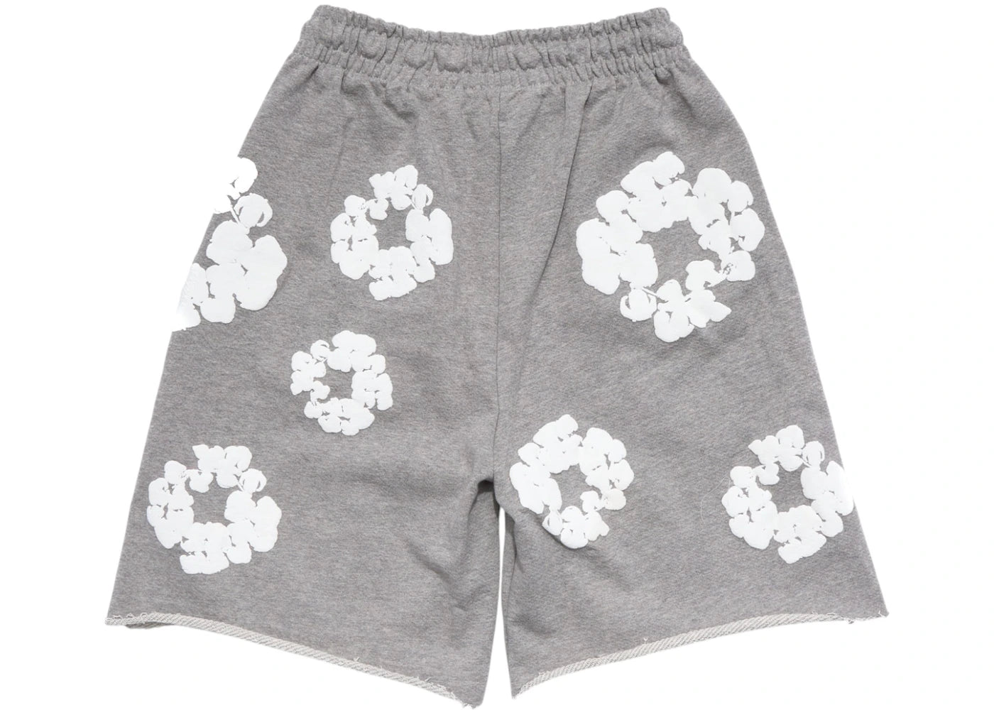 Denim Tears The Cotton Wreath Shorts Grey - vue secondaire A