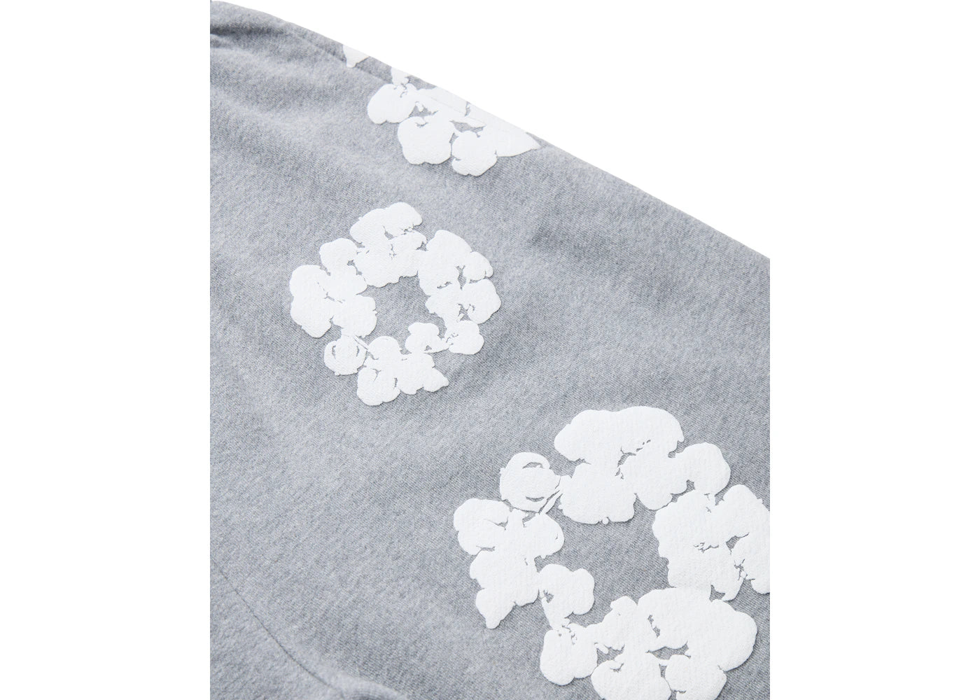 Denim Tears The Cotton Wreath Shorts Grey - vue secondaire B