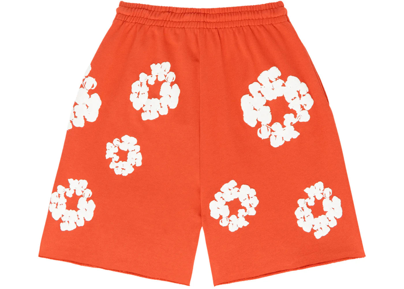 Denim Tears The Cotton Wreath Shorts Orange - vue secondaire A