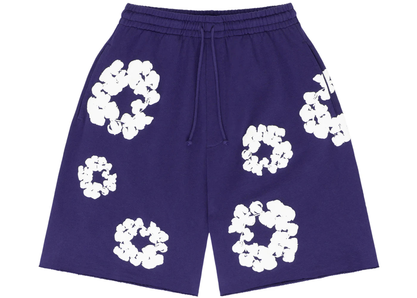 Denim Tears The Cotton Wreath Shorts Purple - vue secondaire A