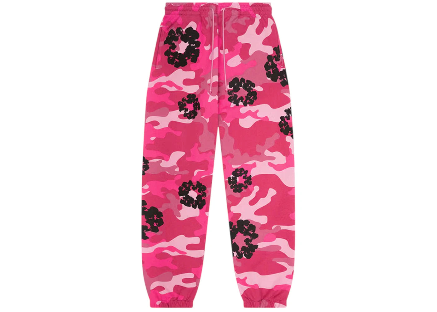 Denim Tears The Cotton Wreath Sweatpant Pink Camo - vue secondaire A