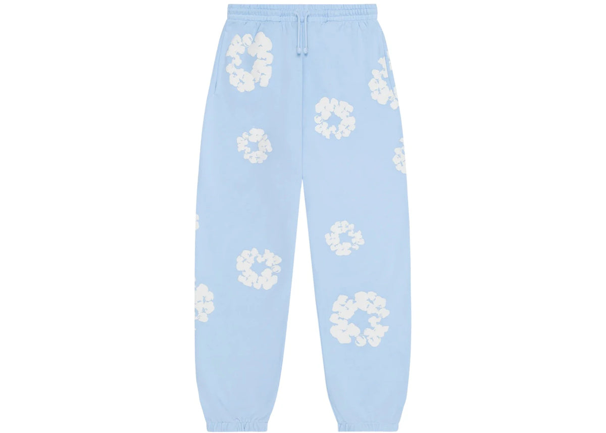 Denim Tears The Cotton Wreath Sweatpants Powder Blue - vue secondaire A