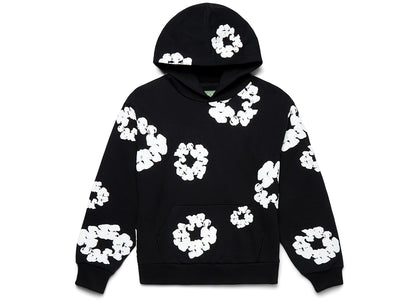 Denim Tears The Cotton Wreath Sweatshirt Black - authentic Denim Tears apparel