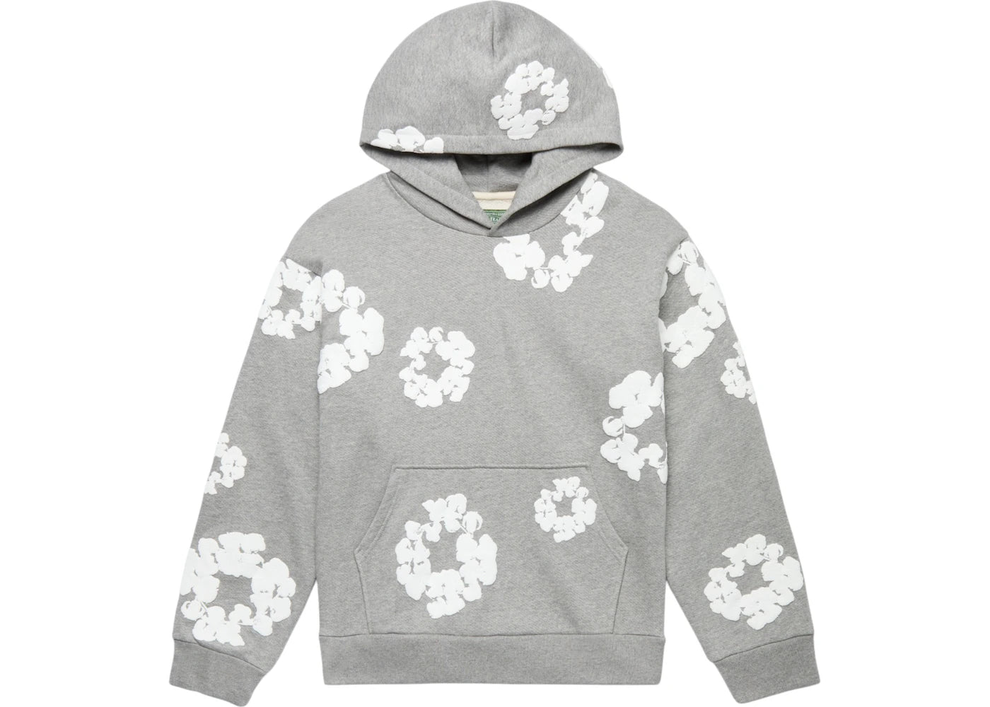 Denim Tears The Cotton Wreath Sweatshirt Grey - vue 360