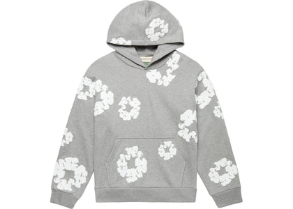 Denim Tears The Cotton Wreath Sweatshirt Grey - authentic Denim Tears apparel