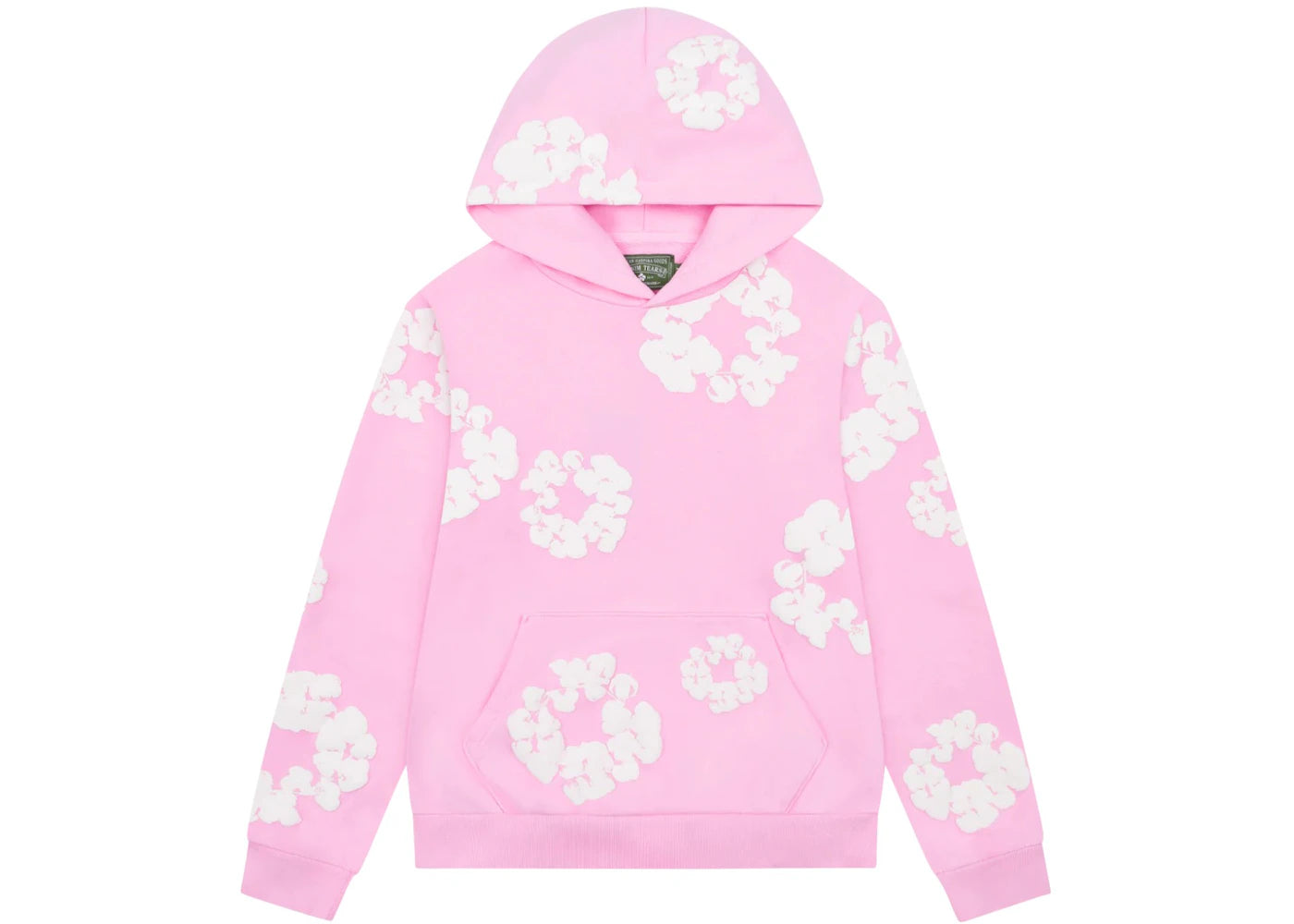 Denim Tears The Cotton Wreath Sweatshirt Powder Pink - vue 360