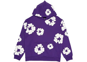 Denim Tears The Cotton Wreath Sweatshirt Purple - vue 360