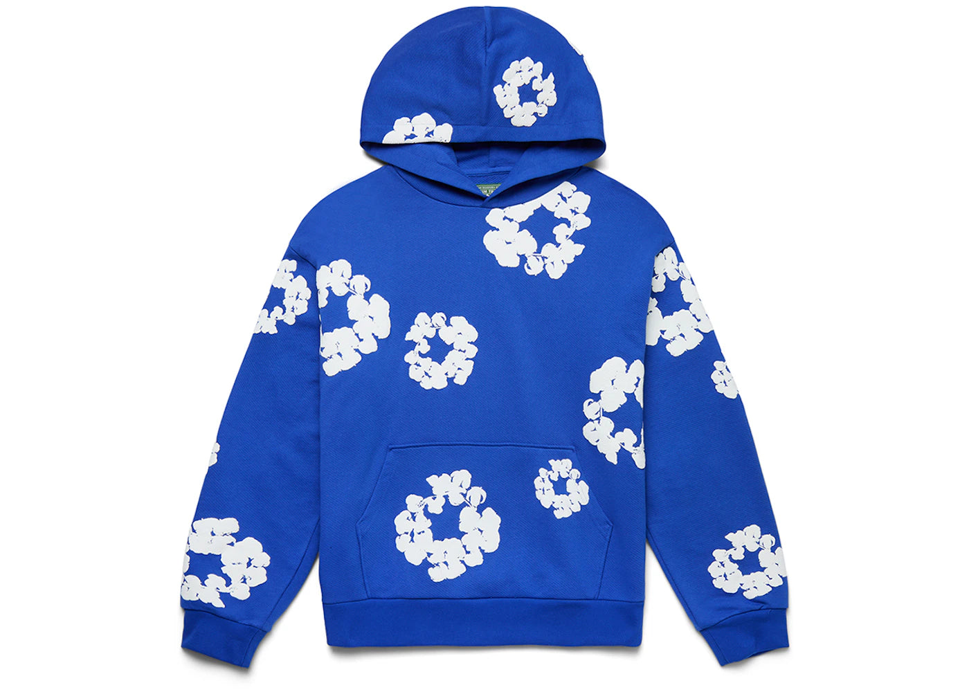 Denim Tears The Cotton Wreath Sweatshirt Royal Blue - vue 360