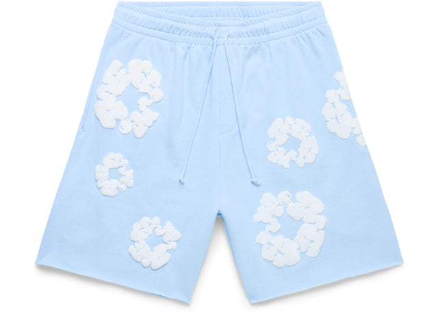 Denim Tears The Cotton Wreath Sweatshorts Powder Blue