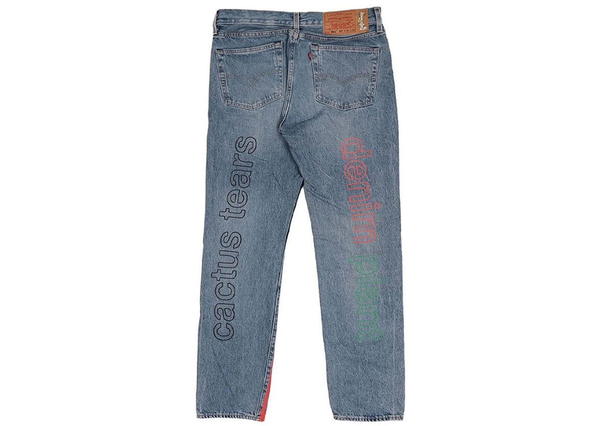 Denim Tears x CPFM 4th of July Denim Plant Jeans Blue - vue secondaire B
