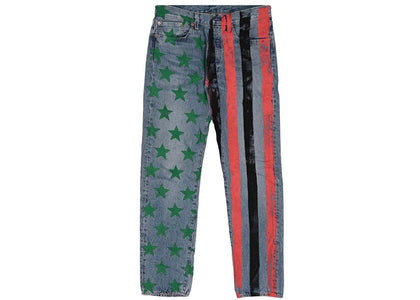 Denim Tears x CPFM 4th of July Denim Plant Jeans Blue - product view 2