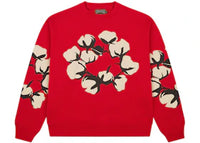 Denim Tears x CPFM Cactus Tears Crewneck Red