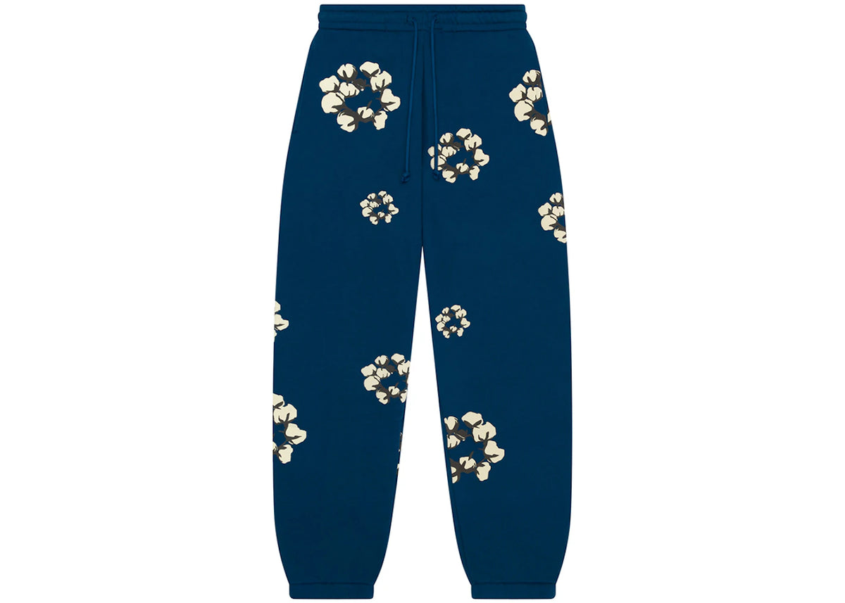 Denim Tears x CPFM Cactus Tears Wreath Sweatpants Navy - vue secondaire B