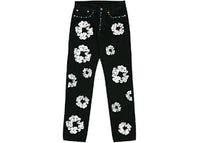 Denim Tears x Levi's 501 Cotton Rhinestone Wreath Jeans Black