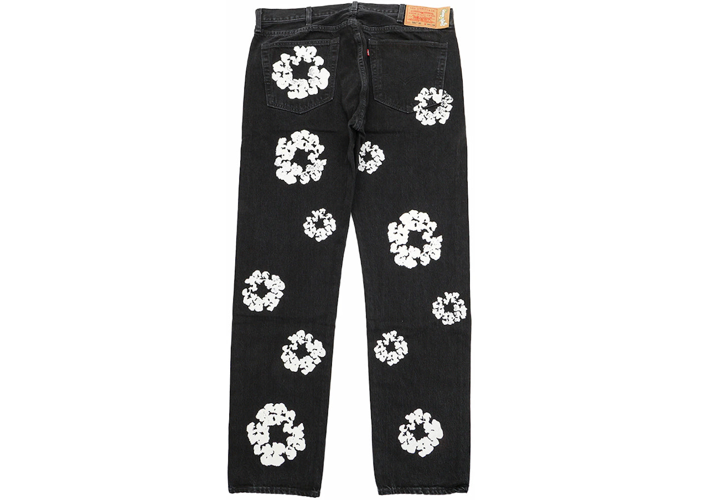 Denim Tears x Levi's Cotton Wreath Jean Black - vue secondaire A