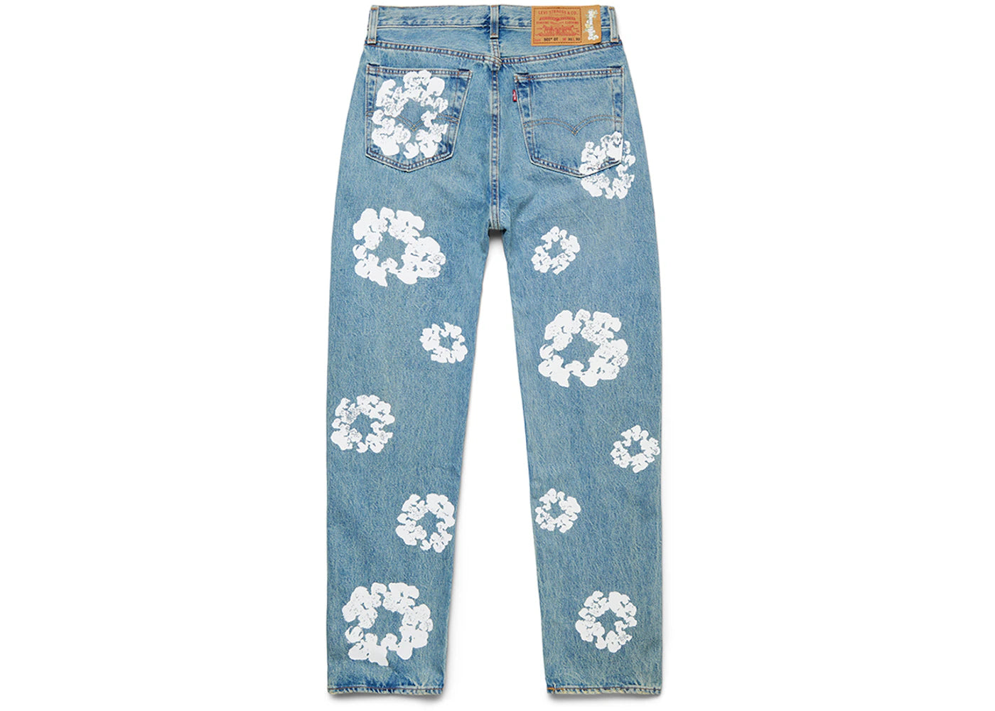 Denim Tears x Levi's Cotton Wreath Jean Light Wash - vue secondaire B