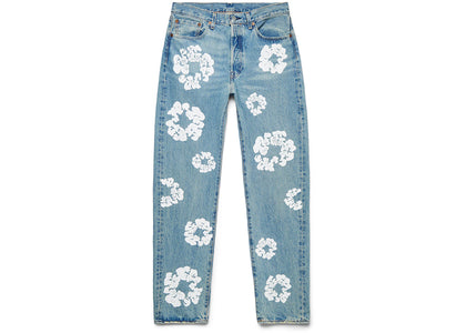 Denim Tears x Levi's Cotton Wreath Jean Light Wash - product view 2