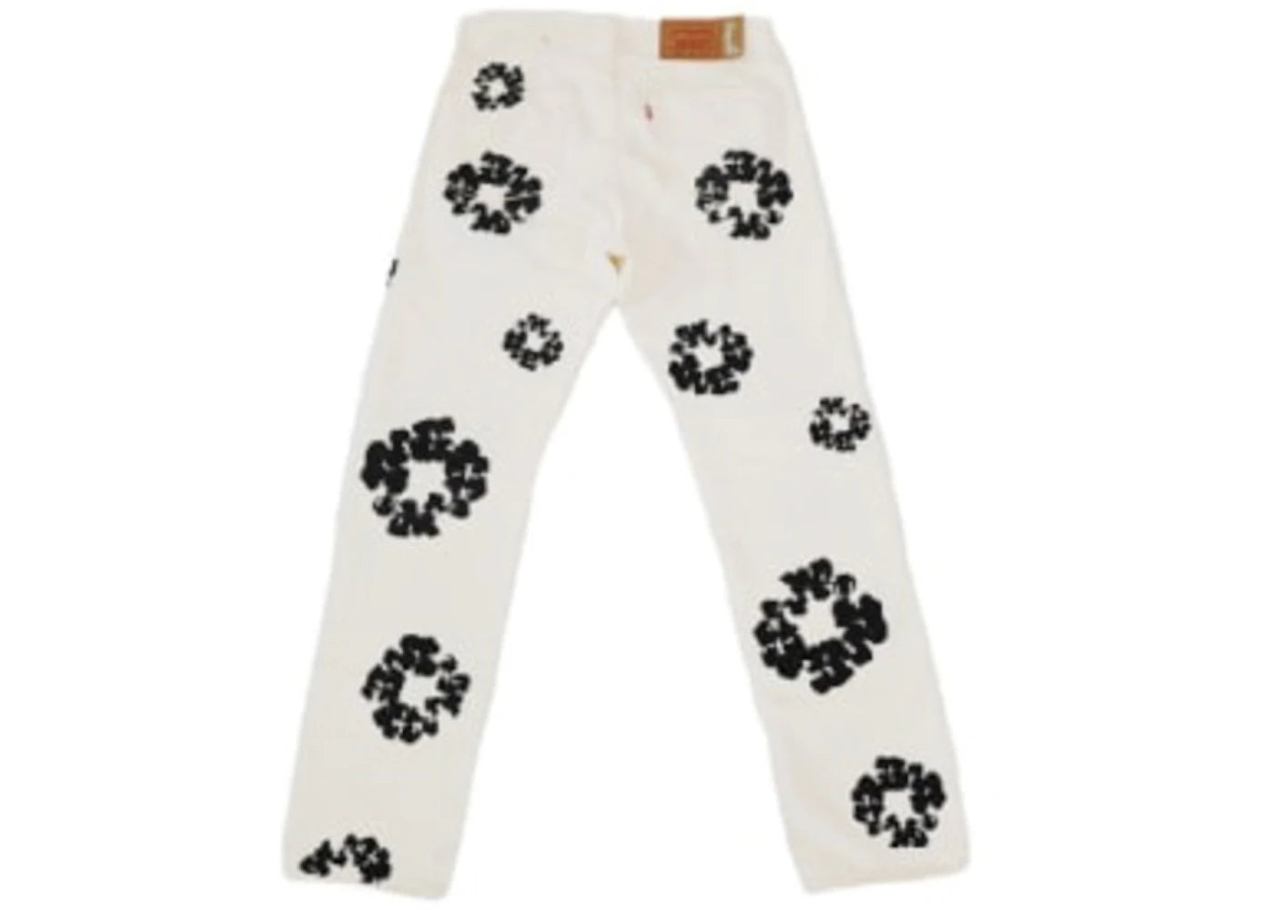 Denim Tears x Levi's Cotton Wreath Jean White - vue secondaire A