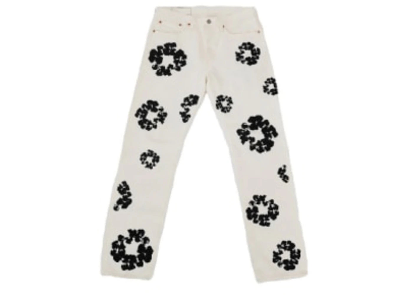Denim Tears x Levi's Cotton Wreath Jean White - vue 360
