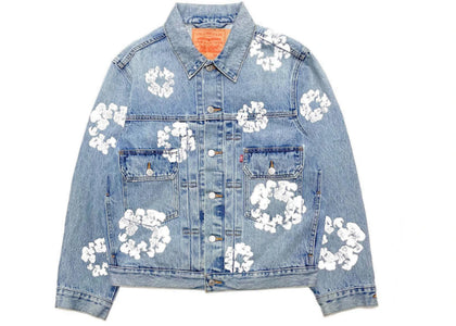 Denim Tears x Levi's Jacket Light Blue - authentic Denim Tears apparel