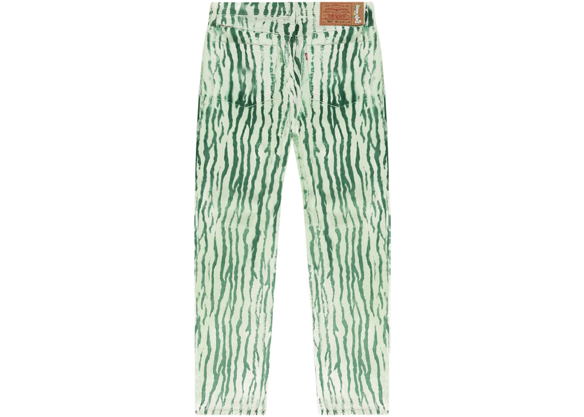 Denim Tears x Levi's Rind 501 Jean Green - vue secondaire A