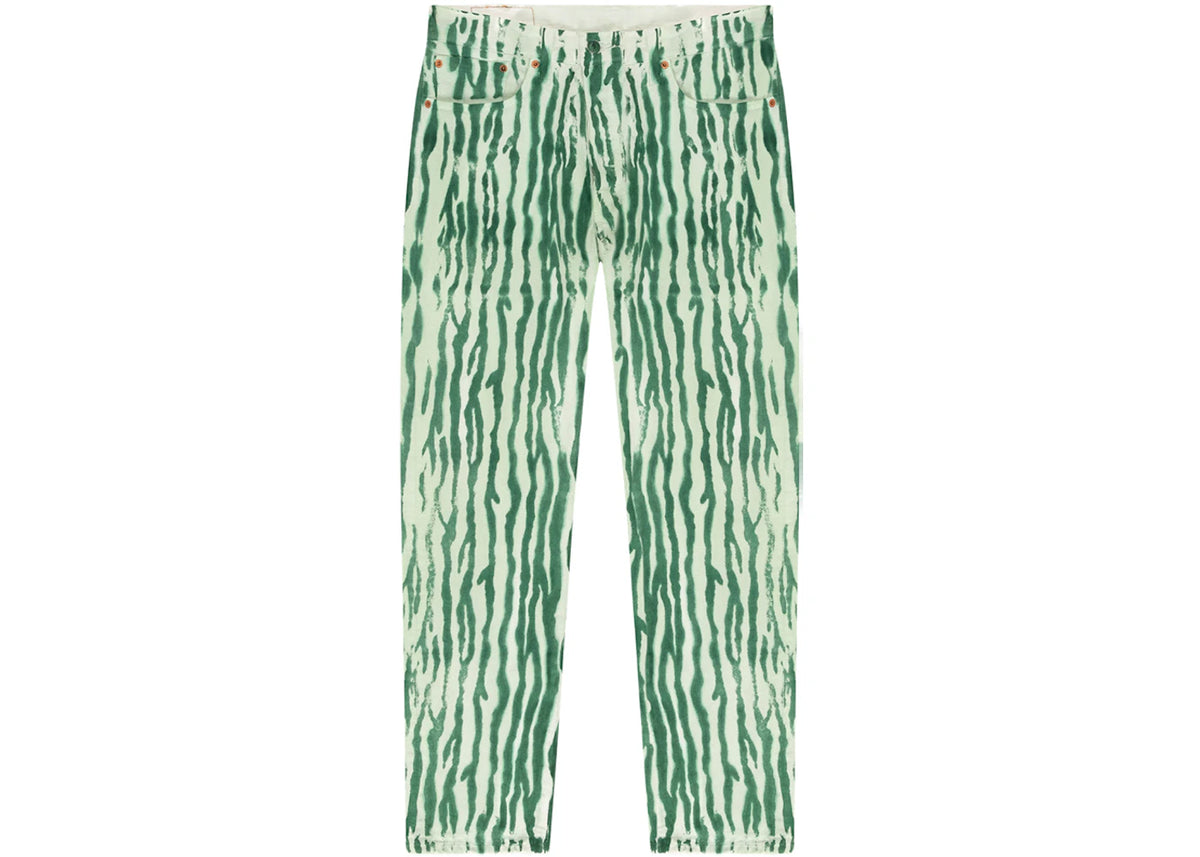 Denim Tears x Levi's Rind 501 Jean Green - vue 360