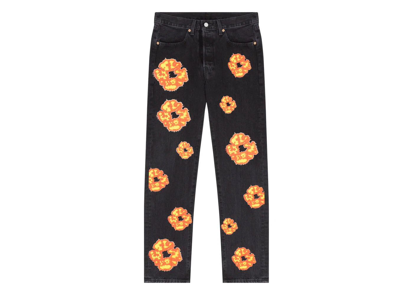 Denim Tears x Offset 501 Jeans Black - vue secondaire A