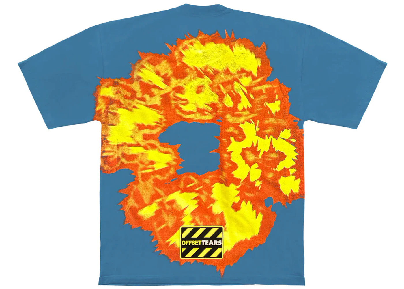 Denim Tears x Offset Set It Off #1 T-shirt Blue - vue secondaire A