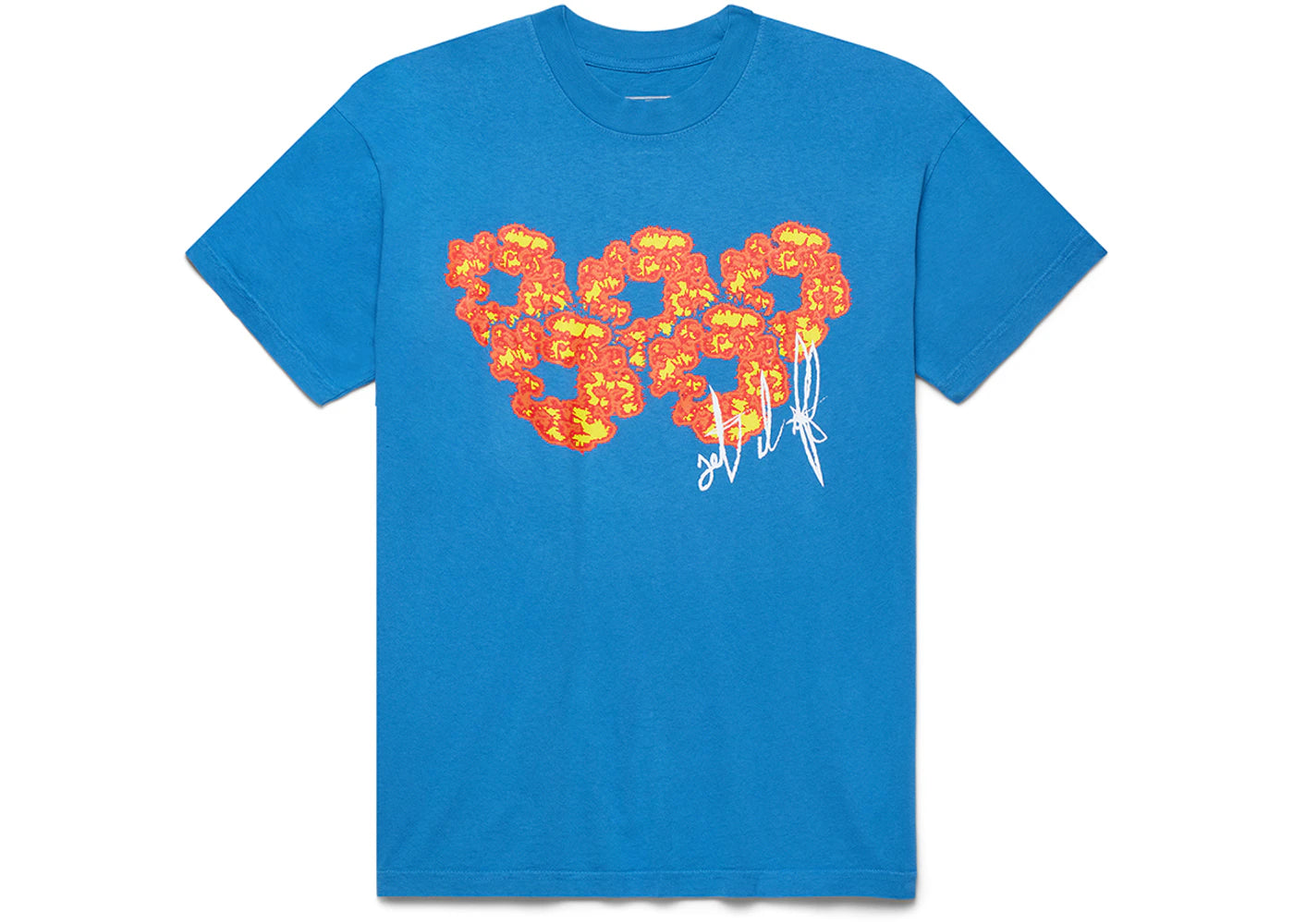 Denim Tears x Offset Set It Off #2 T-shirt Blue - vue secondaire A