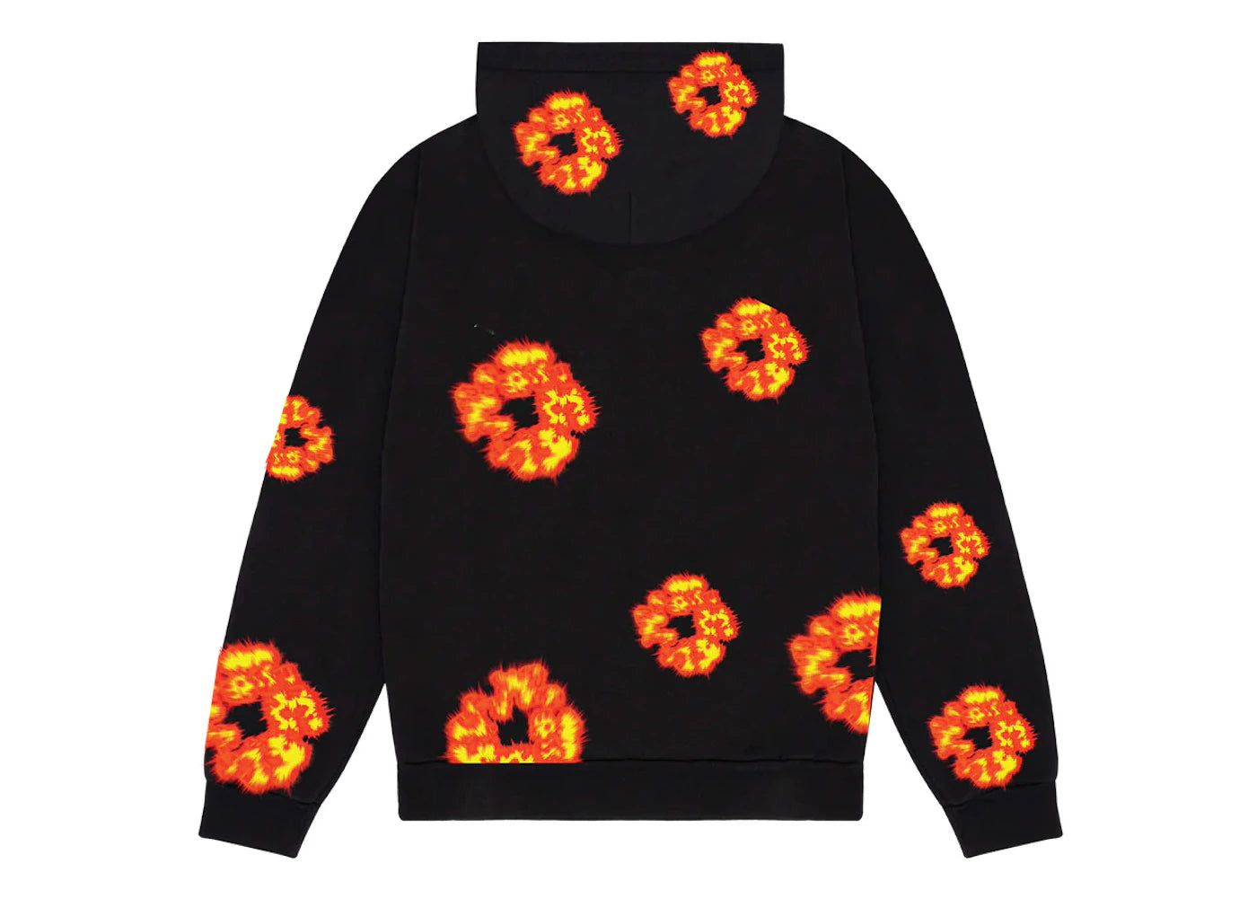 Denim Tears x Offset Wreath Hoodie Black - vue secondaire B