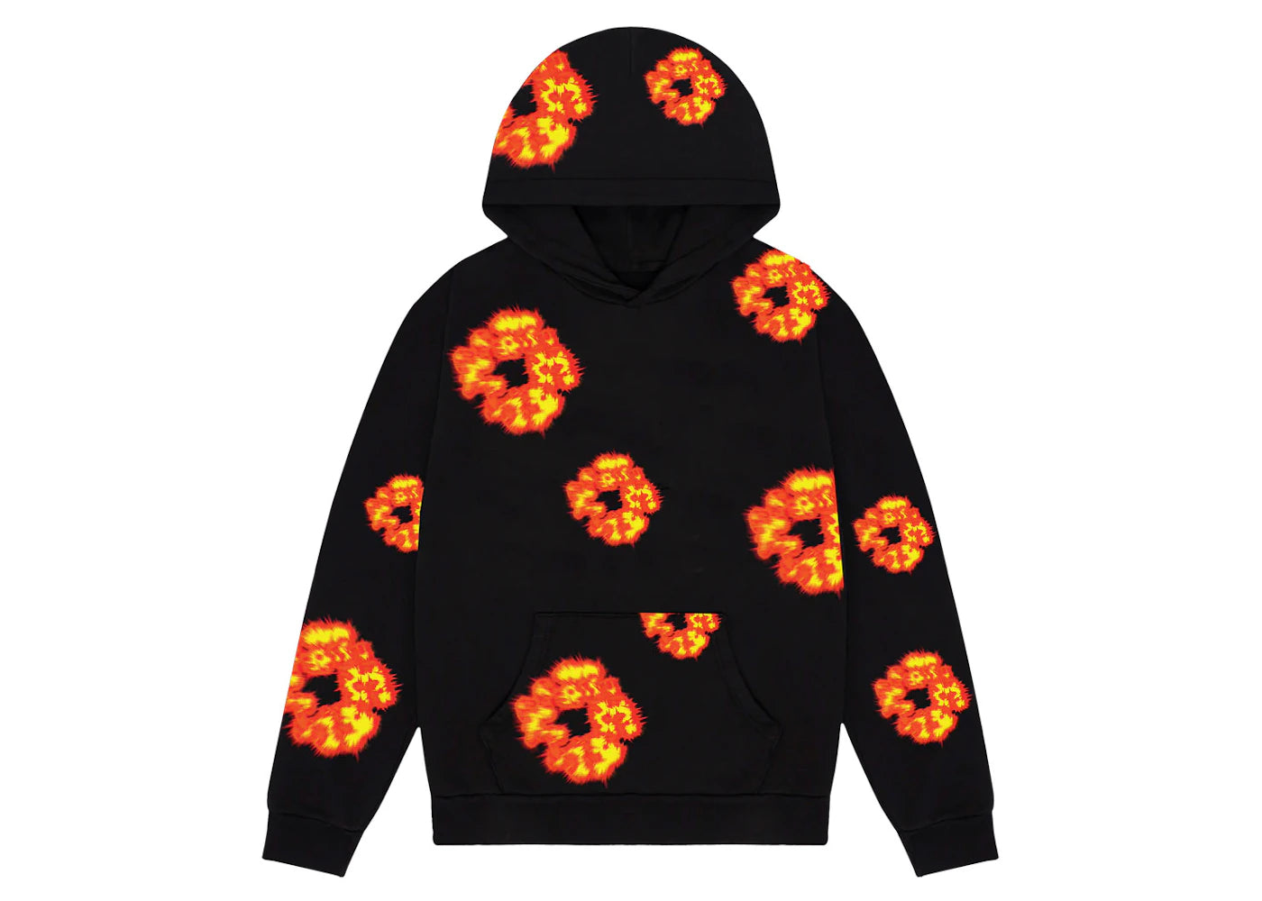 Denim Tears x Offset Wreath Hoodie Black - vue secondaire A
