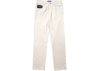 Deva'States Ecru Denim Pants White