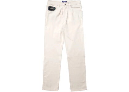 Deva'States Ecru Denim Pants White - apparel view 2