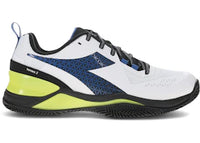 Diadora Blushield Torneo 2 Clay White Deja Vu Blue Black