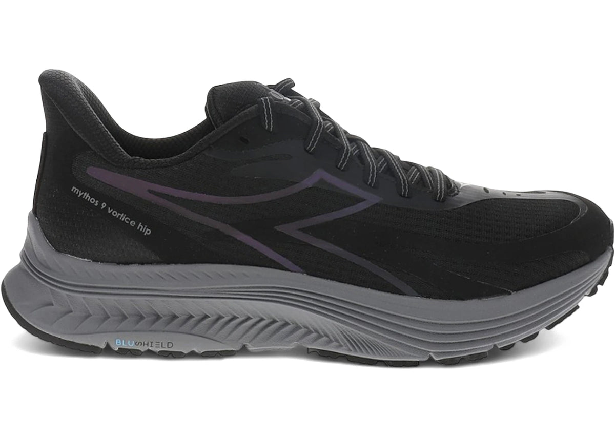 Diadora Mythos Blushield 9 Vortice HIP Black Grey - vue secondaire A
