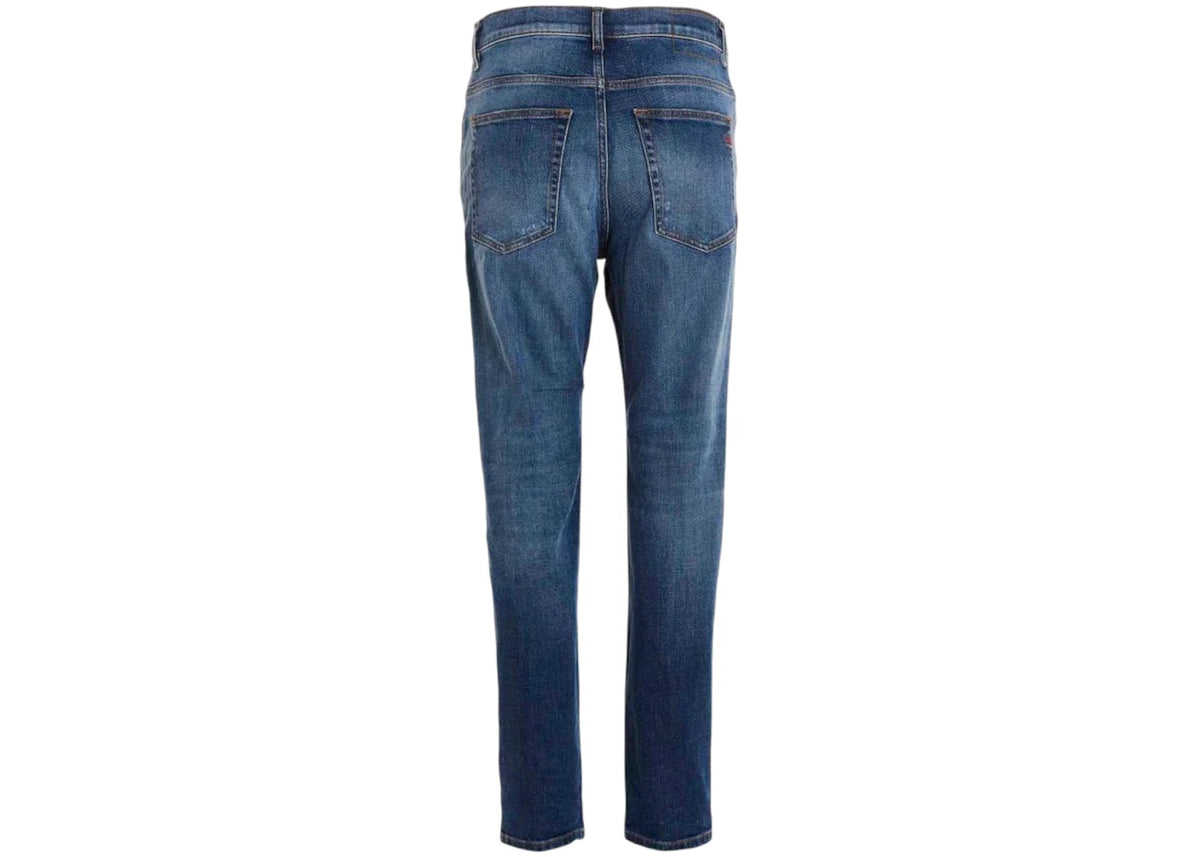 Diesel D-Fining Stretch Tapered Fit Jeans Blue - vue secondaire B