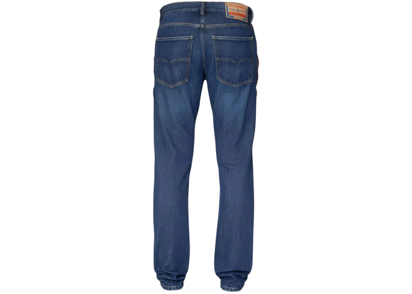 Diesel D-Sark Dark Blue Straight Fit Jeans Blue - vue secondaire B