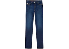 Diesel D-Sark Dark Blue Straight Fit Jeans Blue