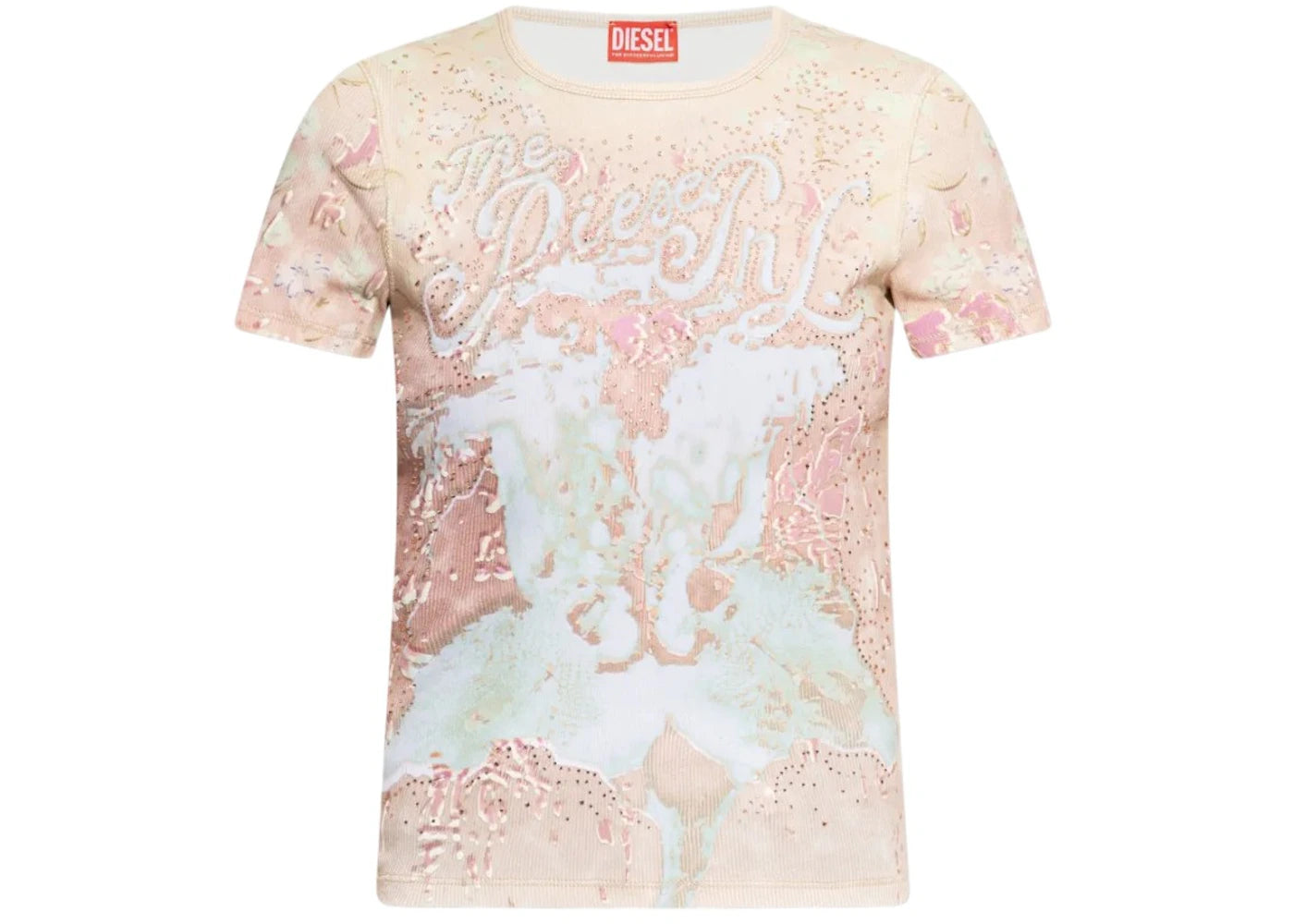 Diesel T-Bril Shorts White - vue secondaire A