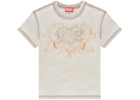 Diesel T-Ila-AA1 T-Shirt Light Grey