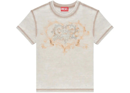 Diesel T-Ila-AA1 T-Shirt Light Grey - apparel view 2