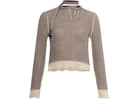 Diesel Women's M-Dracarina L/S T-shirt Beige