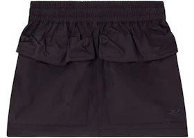 Diesel Women's O-CEAN Skirt Black - vue 360