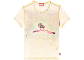 Diesel Women's T-Uncuties-Long-S10 Tank Top Multicolor